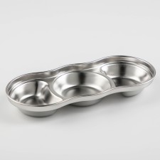 Stainless steel stand for kitchen accessories, 19.5 × 8.5 × 2.6, silver color