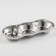 Stainless steel stand for kitchen accessories, 19.5 × 8.5 × 2.6, silver color