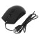 Mouse call 207m Black Optical (2400DPI) USB (4BUT)