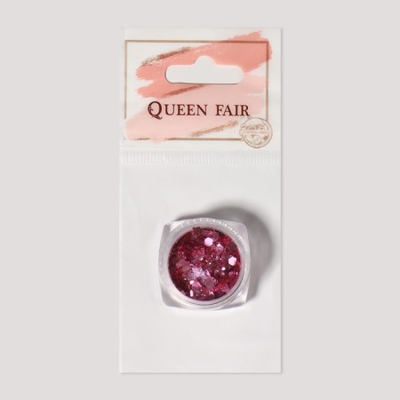 Sparkles for decor, small/large, pink color-5