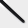 A plastic disposable “Standard” plastic knife, 16.5 cm, black color, set 12 pcs