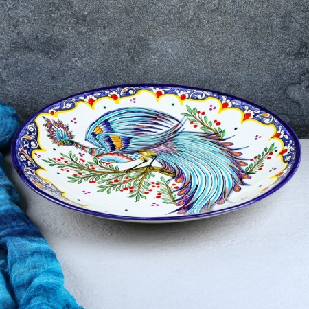 Largan Rishtan ceramics "Firebird", 42 cm