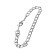 TOFYA METAL connecting chain, silver color