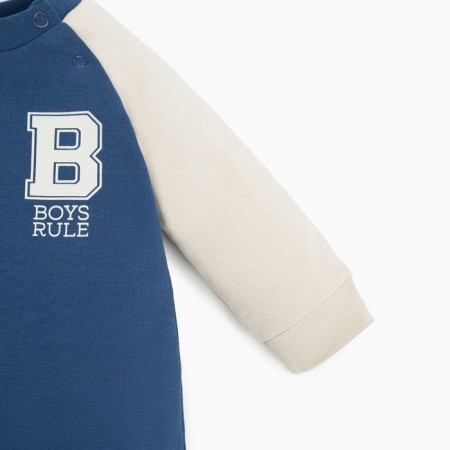 Costume: sweatshirt and pants crumb I am Street Style, height 74-80 cm, blue-2