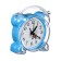 Watch alarm clock, on batteries, 10.5 x 4 x 11.5 cm, dial d-7.3 cm