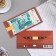 Envenue for money "for a beautiful life!" Glitter, congregre, wallet, 17x8 cm