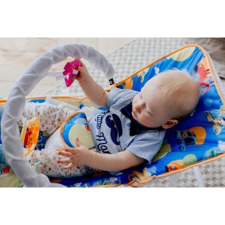 Shakelong - rocking chair for newborns "transport", game arc, toys mix-1