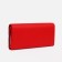 Women's wallet on magnets, red color