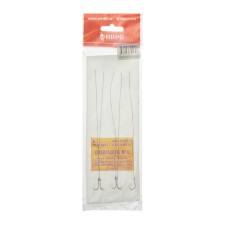 Woven leashes set No. 6, hook No. 7, diameter 0.1 mm