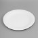 Disposable plate "white" cardboard, 18 cm