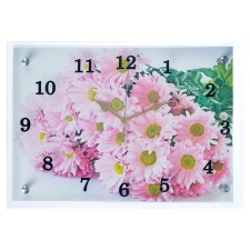 Carty clock is wall-mounted, interior 