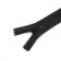 Lightning secret, No. 3, non -income, locking machine, 25 cm, black color