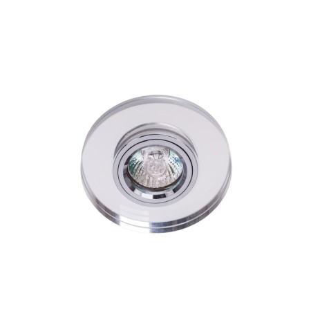 Lamp Subocard Economics 233SJB WH, 1x50W, GU5.3, 9x9 cm, color chromium