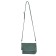 Cross-Bodi bag, lightning department, green color 16.5x20x8cm