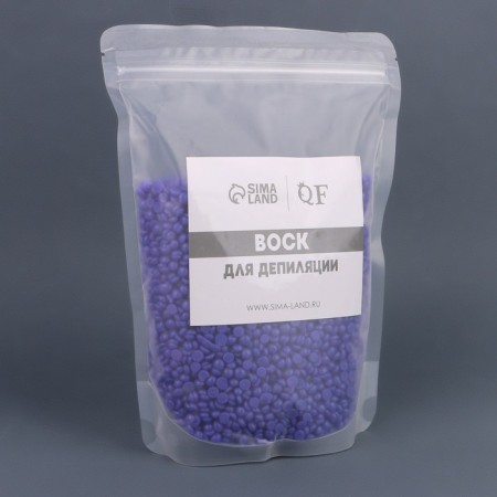 Wax for depilation, film, in granules, 500 gr, indigo color-5