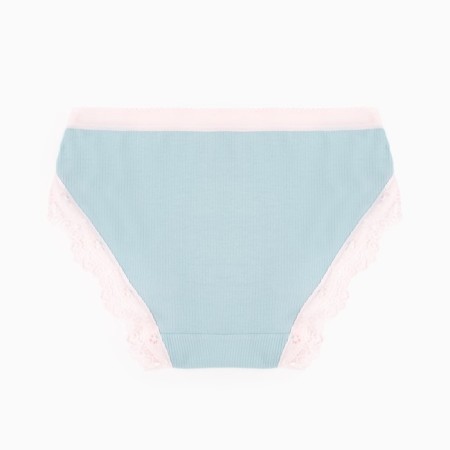 Panties female slips, the color of gray-blue, rr 42-44-2