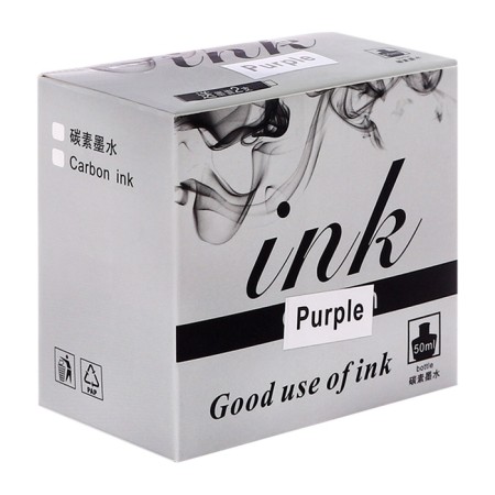 Ink for drawing and calligraphy, 50 ml, purple-1