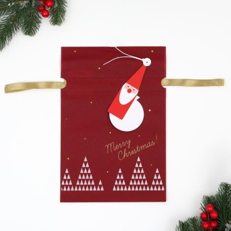 Gift bag "Magic Forest" red, 20 x 30 cm-1