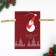Gift bag "Magic Forest" red, 20 x 30 cm