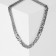 Chain "Gladiator" narrow links, color silver, 50 cm