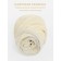 AMORE Mio elastic sheet, size 200x200x20 cm, milk color