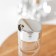 Set for glass spices on the stand “Exclusive”, 5 objects: Solonka, Listen, 2 saucepan, sugar bowl with a spoon, on a stand