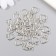 Decor for creativity Metal "heart" silver 1.1x1.4 cm