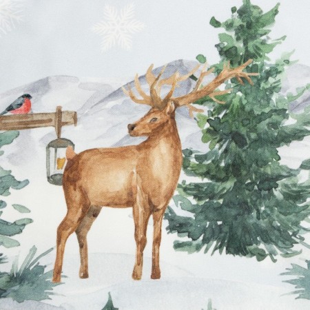 Apron "Ethel" Forest Animals 60x70cm, 100% HL, sarzha 190 g/m2-5
