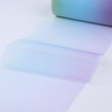 Fatin, 15 cm, 11 ± 1 g/sq.m, 23 ± 1 m, color green-blue gradient No. 6-1