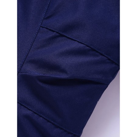 Ski costume for a boy, blue color, height 98 cm-8
