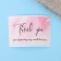 Stickers in the roll "thank", 250 pcs, 2.5 x 3.8 cm