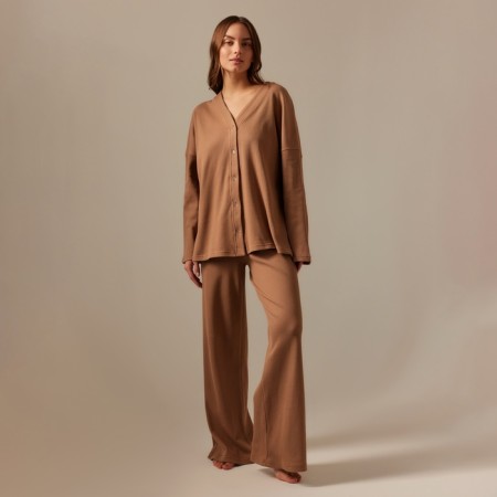 Home suit (shirt and trousers) SL Home p. XL, coffee