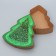 Gift box "Christmas tree", 23.3 x 19.5 x 5 cm, New Year