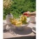 Fruit dish ceramic SL Home "Arena Blanka", D = 27 cm, 27 × 10 cm, white color