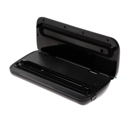 Vacuumor KitFort KT-1502-2, 110 W, 12 l/min, packages, roll rolls, black-1