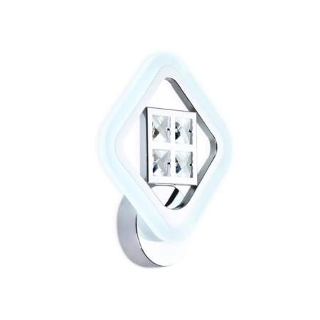 LED LED wall-mounted with crystal Ambrella Light, Ice, FA285, LED, 15 W, 1125LUM, 3000-6400K, color chromium-2