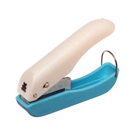 The hole punch is small, on one hole 6 mm-1