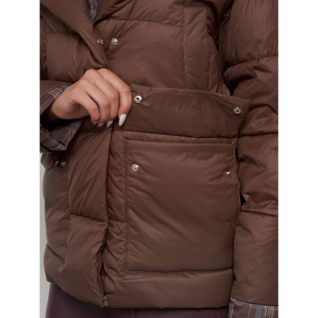 Winter jacket, size 52, brown color-10
