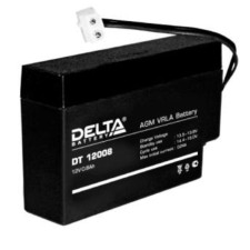 Battery Delta DT12008, 12 V, 0.8 A/h