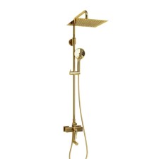 The shower system wasserkraft a171.261.207.pg, tropical shower, shower, black