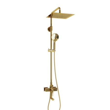 The shower system wasserkraft a171.261.207.pg, tropical shower, shower, black