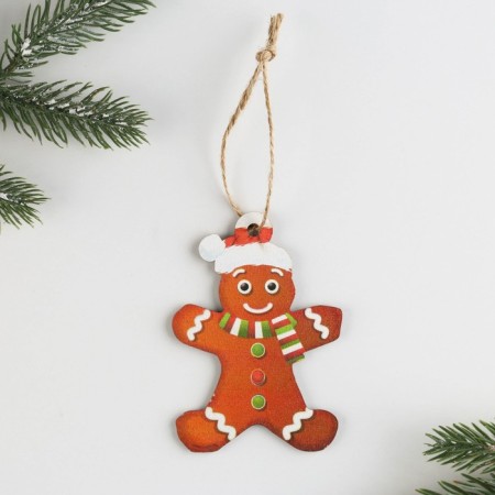 Christmas tree toy New Year's "cookie", for the New Year, 6.6 x 9.4 cm.-2