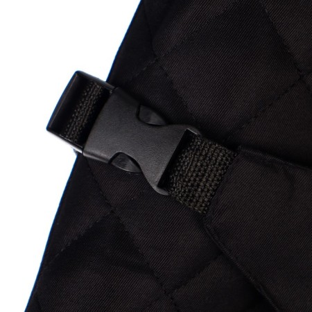 Smooth cover for children's sun lounger, black TM KRACH I-5