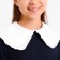 Платье для девочки школьное, цвет темно-синий, рост 134 см