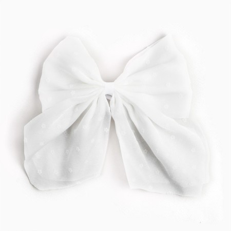 Outlet. Bant for hair on elastic band, white, 18x15 cm, Minnie Mouse-5