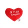 Magnet "I love you!", Heart