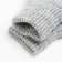 New Year. Double children's mittens, gray/penguin color, size 14 (6-9 years)