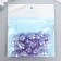 Beads for creativity plastic "Pearl Flower" set 40 pcs Violet 1.5x1.5 cm