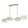 Ice lamp, size 29x91.5x105 cm, 160W 4xe14 IP 20