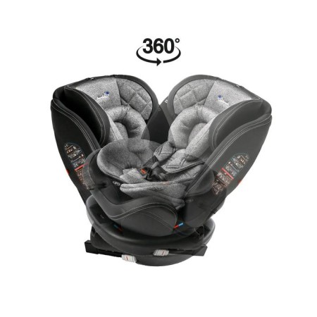 Children's car seat Amarobaby ST-3, ISOFIX class D, group 0+/1/2/3, color gray color-1